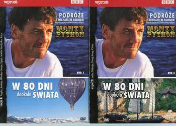 W 80 dni dookoła Świata cz.1-2 Podróże z Michaelem Palinem 2 Filmy DVD