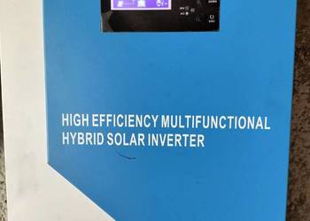 Zestaw falownik inwerter hybrydowy Anern 3.5 kw plus Baterie 24V