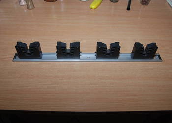 Szyna z wieszakami uchwyt wieszak na narzędzia ogrodowe z Aluminium