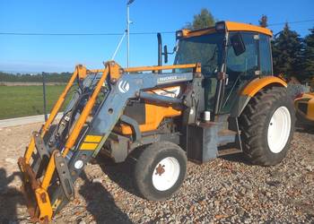 Renault Ergos z ładowaczem Faucheuxa case deutz same  new holland zetor mtz