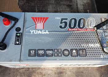 Akumulator Yuasa 12V 185Ah 1200A używany sprawny