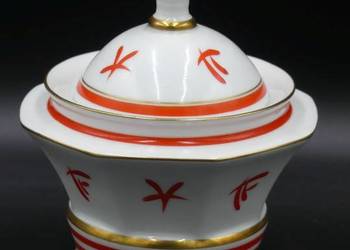 Piękna bomboniera art deco Carl Tielsch, Stary Zdrój, Altwasser, 1931-39