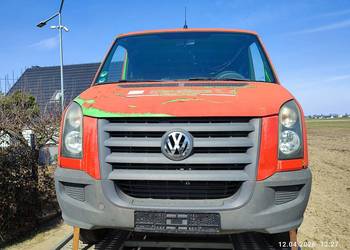 kompletny przód vw crafter 2008 2,5 tdi pas maska błotniki
