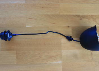 Ikea Hemma oprawka z kablem do lampy czarna