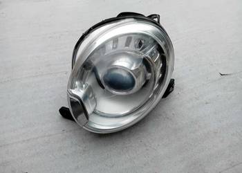 Fiat 500 Xenon reflektor, lampa lewy przód.