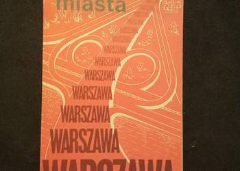 Plan miasta Warszawa PRL