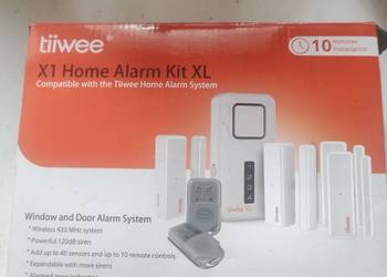 Kompletny system alarmowy z syreną X1, czujnikami okienno-drzwiowymi i pil.