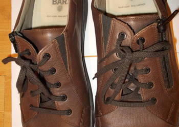 Buty męskie BÄR, brązowe, skóra, r.42, dł.wkładki 27,1cm Buty męskie BÄR, brązowe, skóra, r.42, dł.wkładki 27,1cm