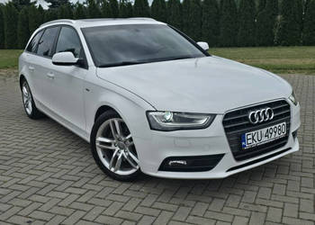 Audi A4 Avant 2,0TDI Ledy.Xenony.Serwis.Navigacja.S-Line.Pół-Skóry.Panoram…