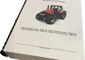 Case Puma 165, 180, 195, 210, multi instrukcja napraw PL