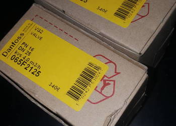 Zawory regulacyjne Danfoss 2szt