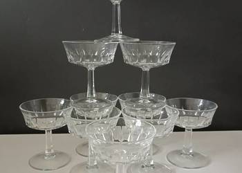 Crystal d'Arques Kryształowe kieliszki 10sztuk Francja