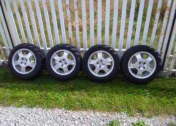 Alufelgi 15" 4X100 OPONY zimowe
