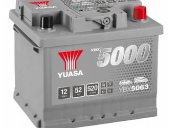 Akumulator 52Ah 520A  Yuasa Silver 12V Prawy Plus