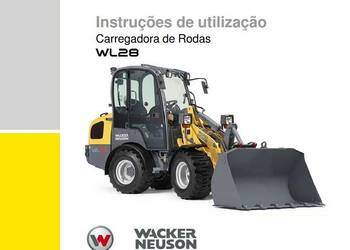 Wacker Neuson WL28 8075 8075L 8085 8085L 8095 8095L instrukcja obsługi DTR