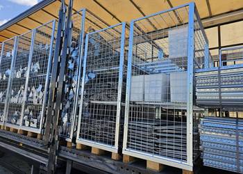Kosz Gitterbox Nadstawka Regał Pojemnik Paleta Magazynowy EU