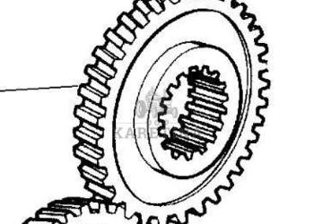 Massey Ferguson 3690 Koło Zębate Zębnik Skrzyni Biegów 48 zębów CZĘŚCI 361…
