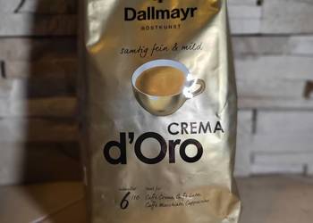 Kawa Dallmayr Crema d'oro 1kg ziarno Z RYNKU NIEMIECKIEGO