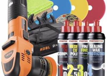 Zestaw polerski, POLERKA ADBL+pady+pasty