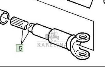 John Deere 6810 6910 6910S Półoś Długa Jarzmo z Wałem L101811 Jastrzębniki