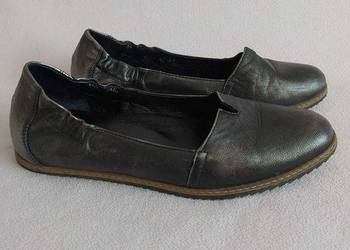 Buty Wojas baleriny skórzane 38