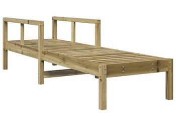 Leżak 1995x62x55 cm impregnowane drewno sosnowe WM-832542