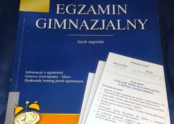 Egzamin gimnazjalny. Język angielski. Oryginalne arkusze egzaminacyjne