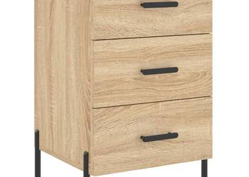 vidaXL Szafka nocna, dąb sonoma, 40x40x66 cm(SKU:827671)