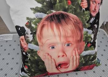 Komplet poduszka Kevin sam w domu 45cmx45cm