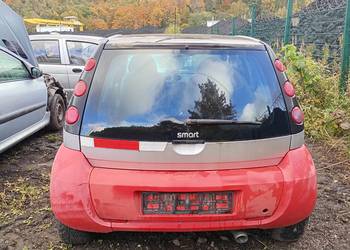 Smart Forfour 1,5 dCi  klapa tylna, części transport FV Smart Forfour 1,5 dCi  klapa tylna, części transport FV