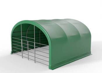 Zagroda dla zwierząt 6x6m PVC 750g/m2