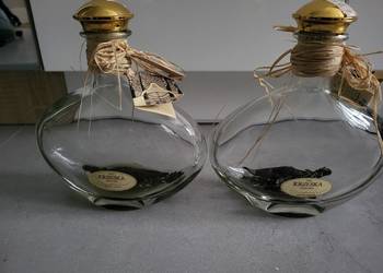 2xKrzeska z ziołami 0,7l -PUSTA Kolekcjonerska - real foto