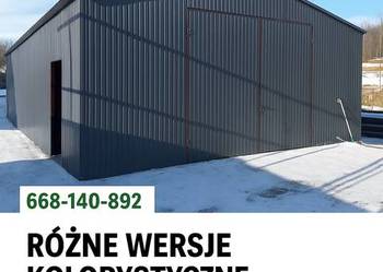 HALA / WIATA / MAGAZYN GARAŻ BLASZANY / BLASZAK -  GRZYWSTAL