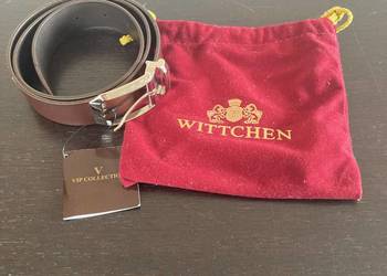 Pasek skórzany brązowy VIP Collection (Wittchen)