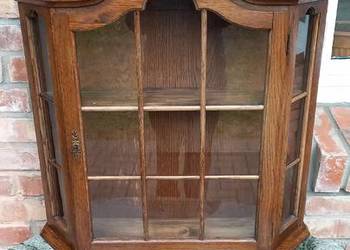 Witryna wisząca ścienna drewniana Szafka z półkami (774)