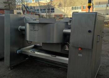 Glass WOK 400 Kocioł warzelny/Przechylna patelnia przemysłowa z mieszadłem