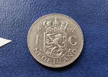 Stare monety 1 gulden 1967 Holandia Stare monety 1 gulden 1967 Holandia