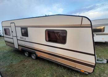 Przyczepa kempingowa ,wc, łóżko francuskie transport