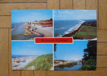 Pocztówka z PRL Wybrzeże Gryfickie