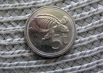 Papua Nowa Gwinea 5 Toea 2014r