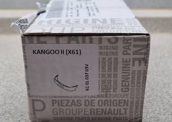 Zestaw spinek przedniego zderzaka RENAULT KANGOO 2 ORYGINAŁ 620103703V