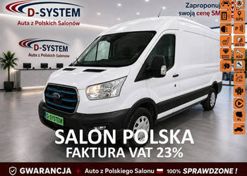 Ford Transit 2024r E-Transit 250km - 184KM Salon Polska Bezwypadkowy 24r