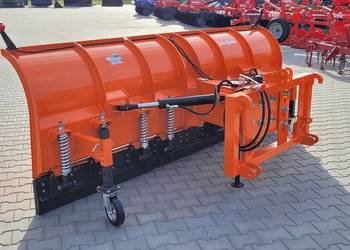 Pług komunalny Prosty oświetlenie amortyzacja Metal-Technik