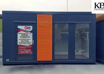 Kontener biurowy / Kontener mieszkalny Pawilon 5,0 x 2,5 m z dostawą
