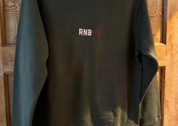 Carry Bluza męska M zielona z nadrukiem z przodu bawełna