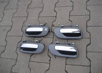 volvo s80 lift 00-06r klamki zewnętrzne chrom chromowe  kod lakieru 455 46…