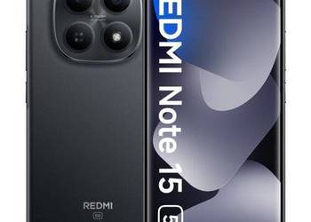 Smartfon XIAOMI Redmi Note 15 5G 6/128GB 6.77" 120Hz Czarny