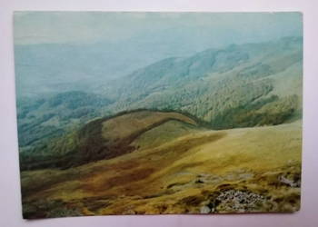 Pocztówka Bieszczady z lat 70-tych