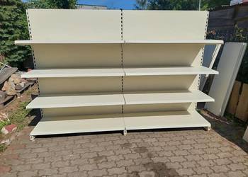 Regał sklepowy przyściennymetalowy systemowy 170cm.