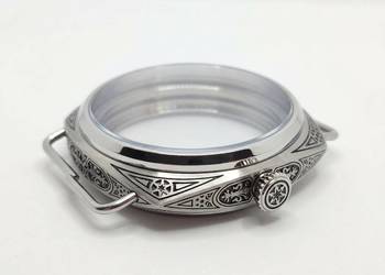 Koperta Zegarka 47mm 316L ETA 6497/6498 Mołnia 3602 Rzeźbiona